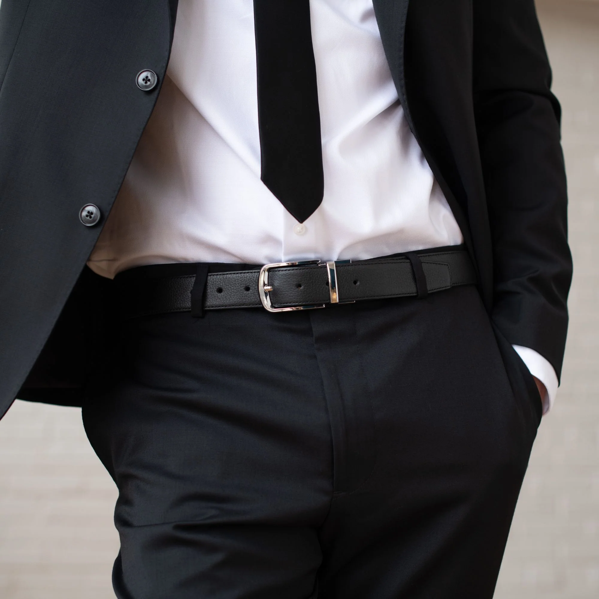 The Harvey Dent Belt - Pebble Grain - Image 12