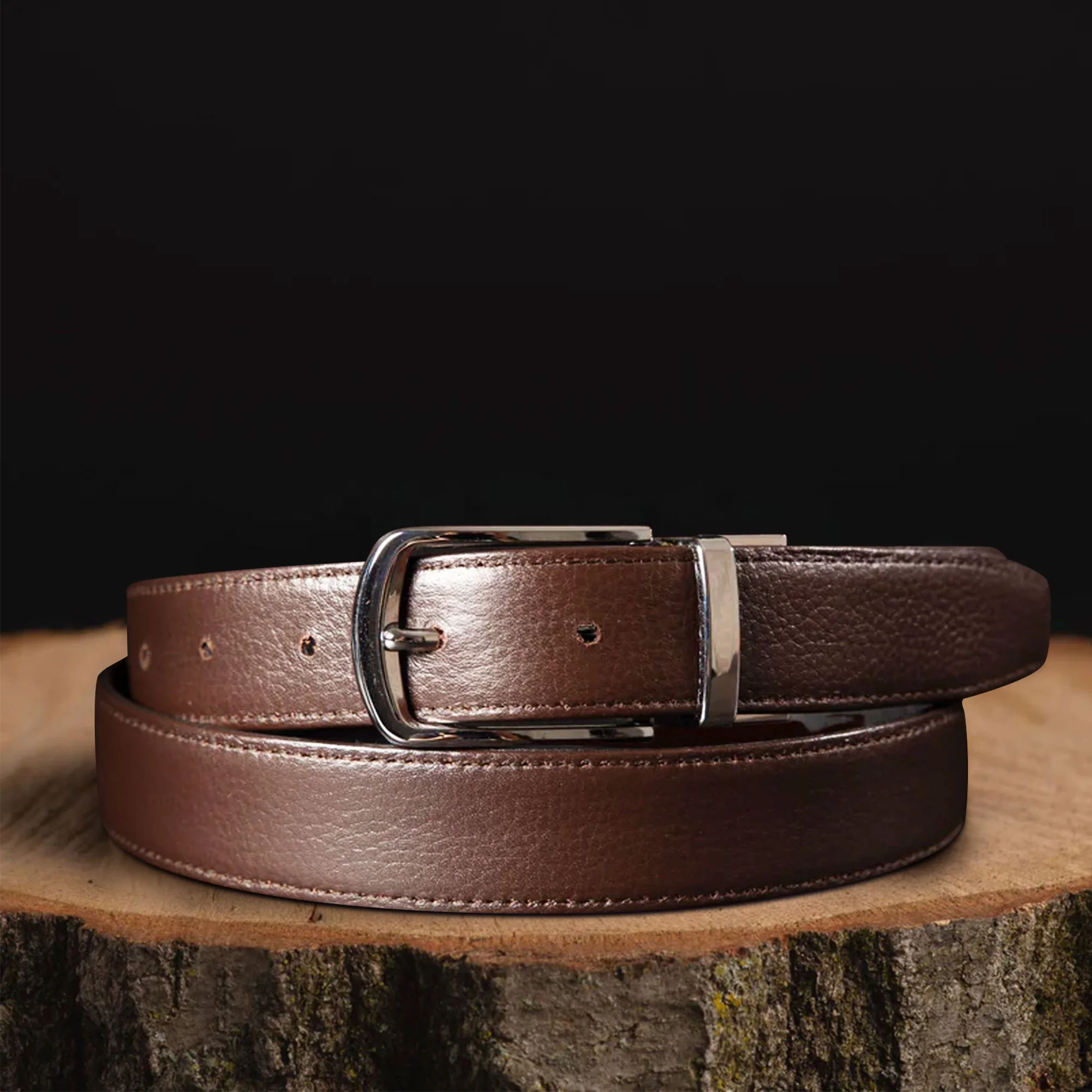 The Harvey Dent Belt - Pebble Grain - Image 4