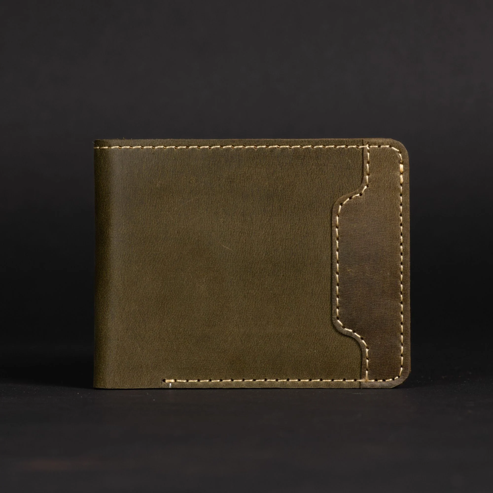 The Keystone Wallet - Slate Black Full-Grain Leather Wallet - Image 4