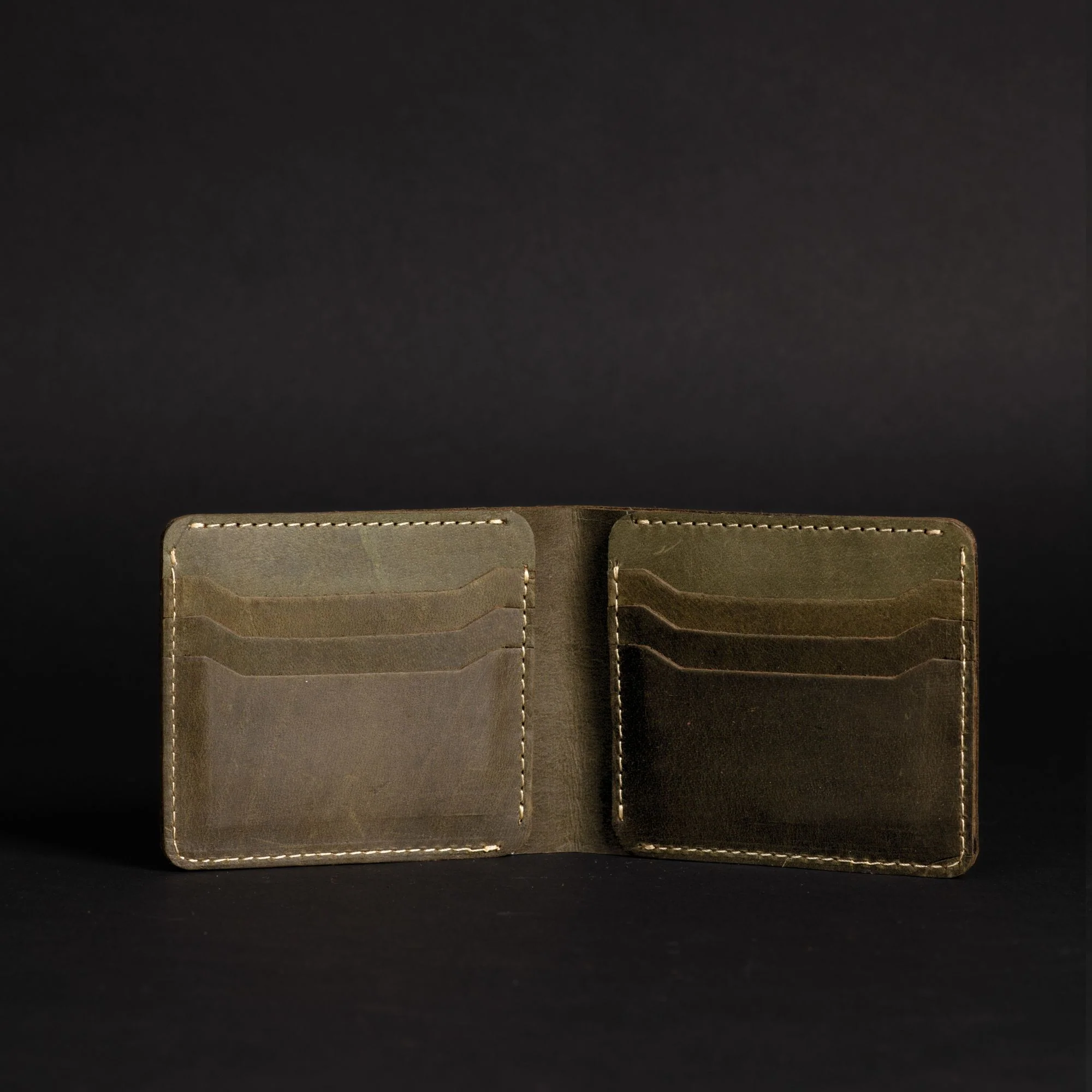 The Keystone Wallet - Slate Black Full-Grain Leather Wallet - Image 5