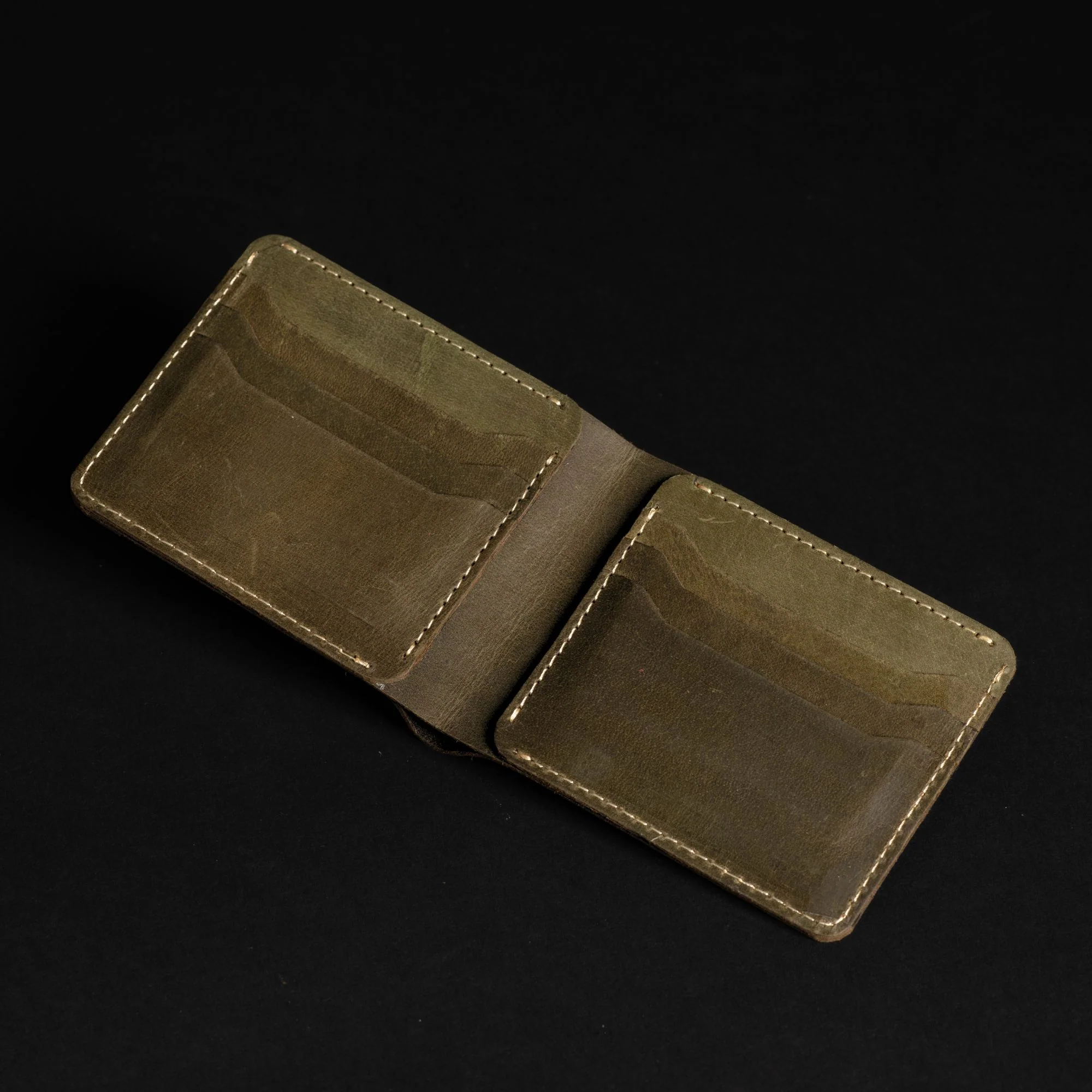 The Keystone Wallet - Slate Black Full-Grain Leather Wallet - Image 6