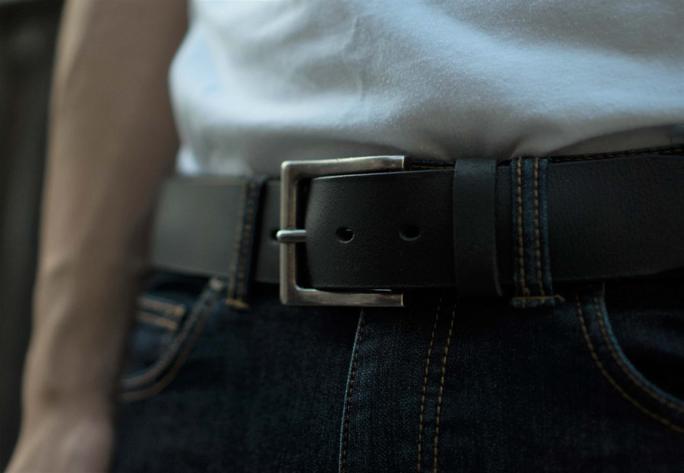 The Long Haul Belt - Brown Custom Engraved Leather Belt - Image 6
