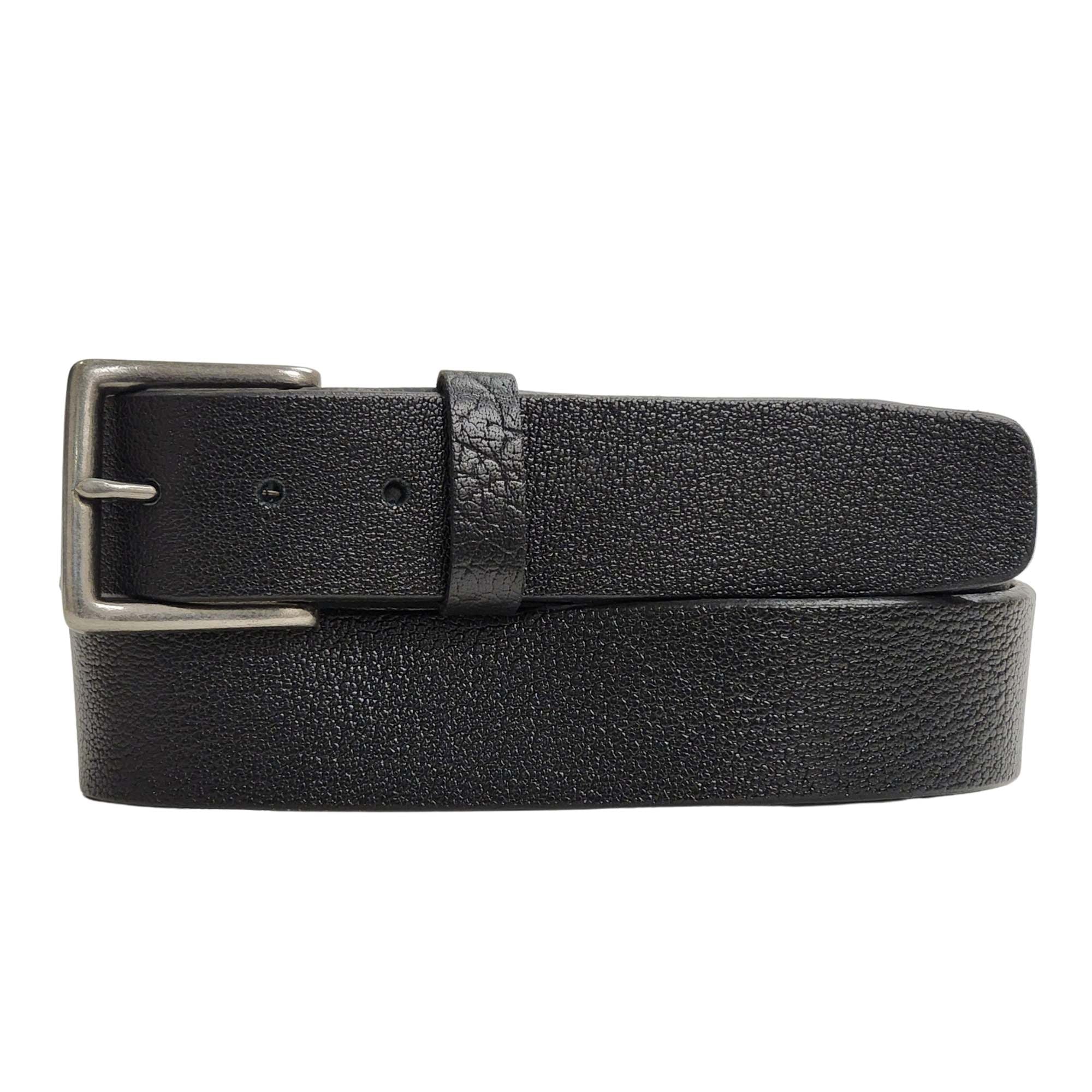 The Maverick Belt - Extra Thick 100% American Pebble Grain Bison Leather Belt - Image 7