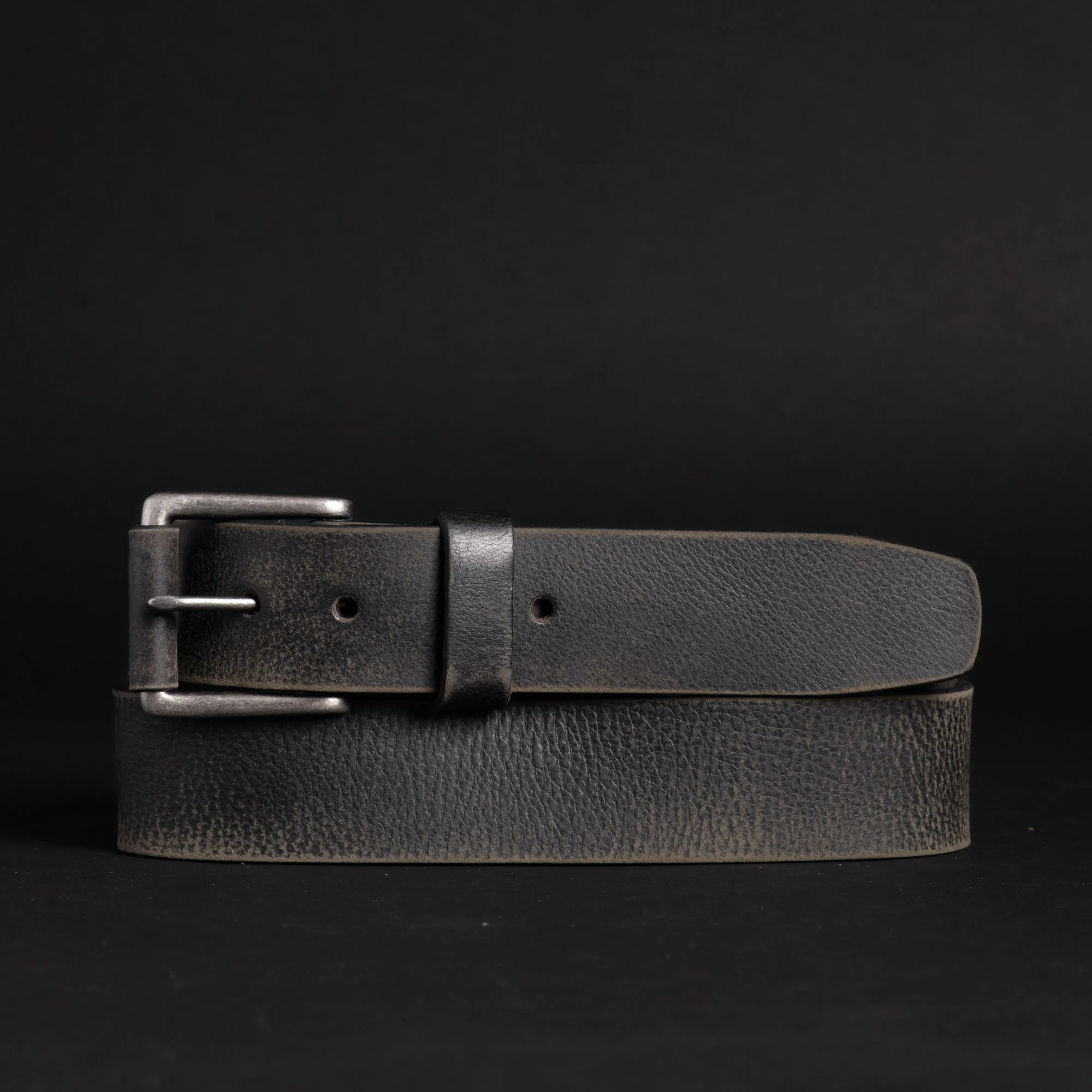 The Spartan Belt - Tan Leather Belt With Leather Wrapped Buckle - Image 8