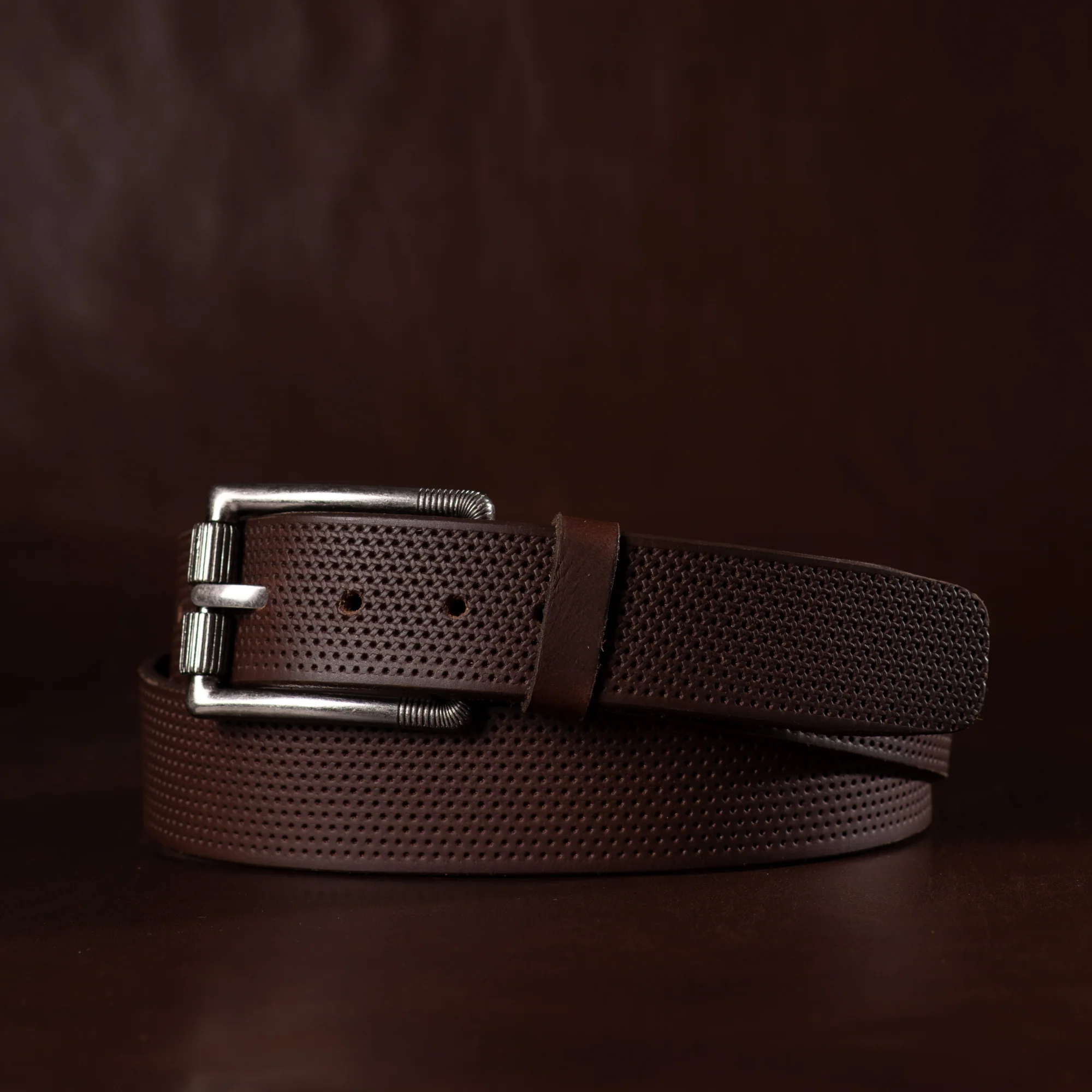 The Steampunk Belt- Heavy Duty Full Grain Leather Belt - Image 6
